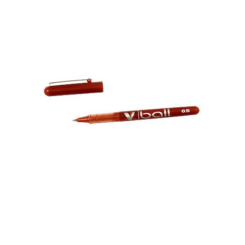 25243-ROLLER TINTA LIQUIDA V-BALL 0.5MM ROJO PILOT BL-VB5-R