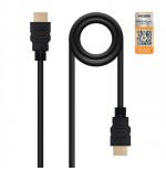 25272-Nanocable HDMI V2.0, 3m cable HDMI HDMI tipo A (Estandar) Negro