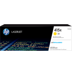 25275-HP Cartucho de toner Original LaserJet 415X amarillo de alta capacidad