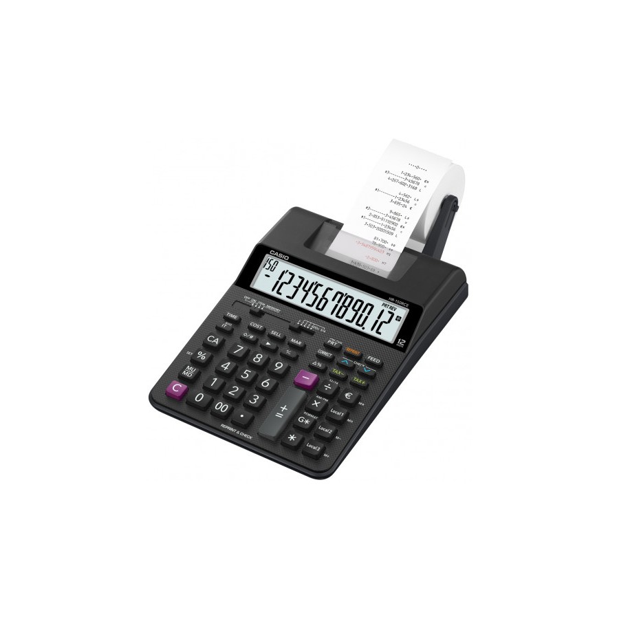 25288-CALCULADORA IMPRESORA DE 12 DIGITOS CASIO HR-150RCE