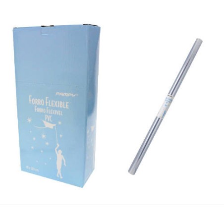 2529-FORRALIBROS ADHERENTE PVC 2M X 45 CM. TRANSPARENTE BISMARK 315625