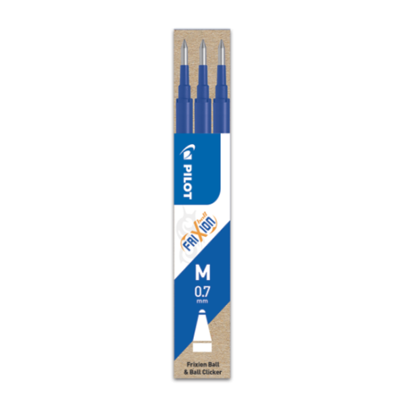 253-PACK 3 RECAMBIOS FRIXION AZUL PILOT BLS-FR7-L-S3