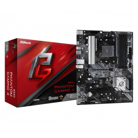 25310-Asrock B550 Phantom Gaming 4 AMD B550 Zocalo AM4 ATX