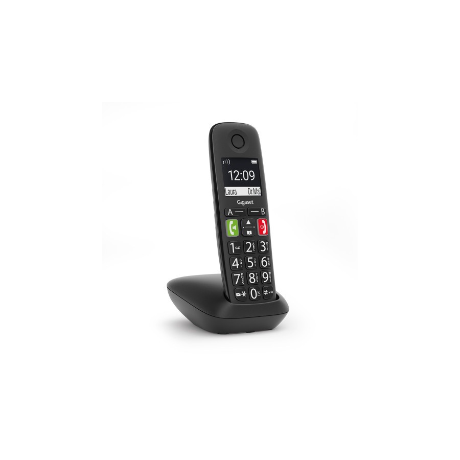 25325-Gigaset S30852-H2901-D201 telefono Telefono DECT/analogico Identificador de llamadas Negro