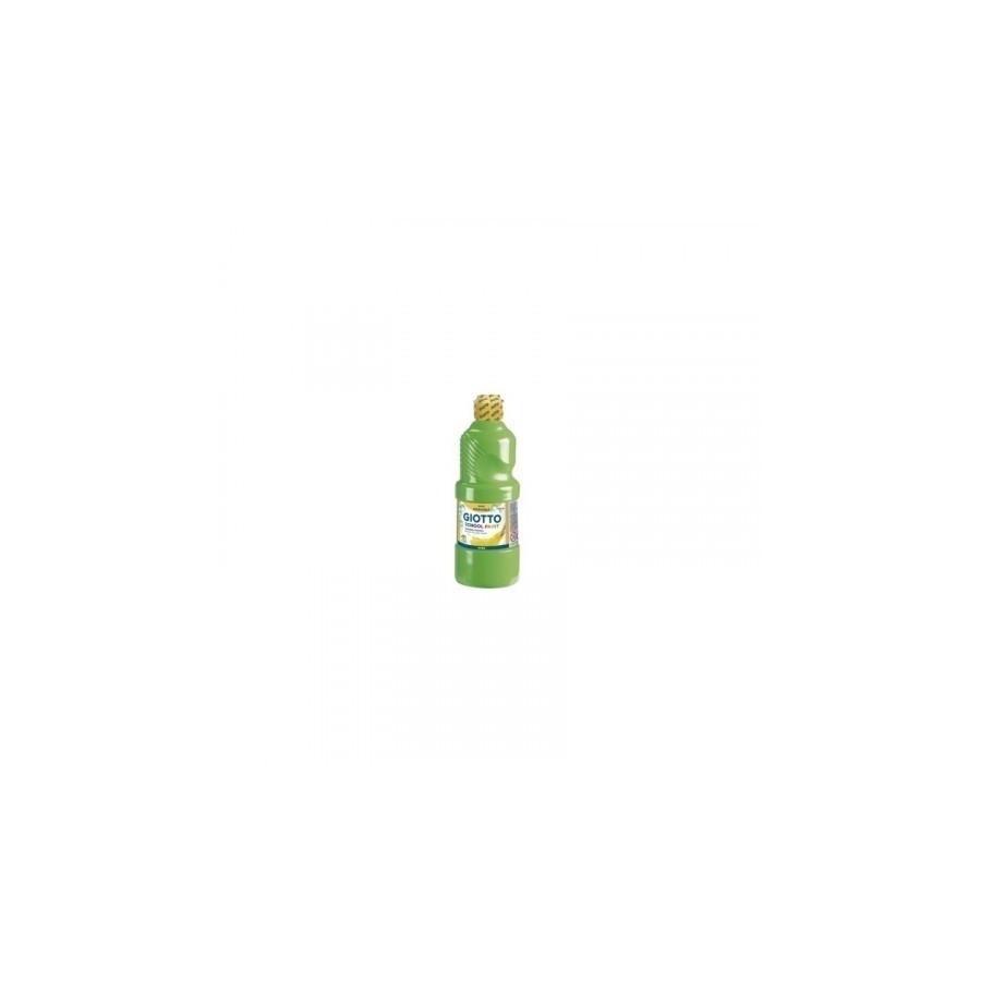 25346-Giotto Tempera Escolar 500 ml Botella Verde