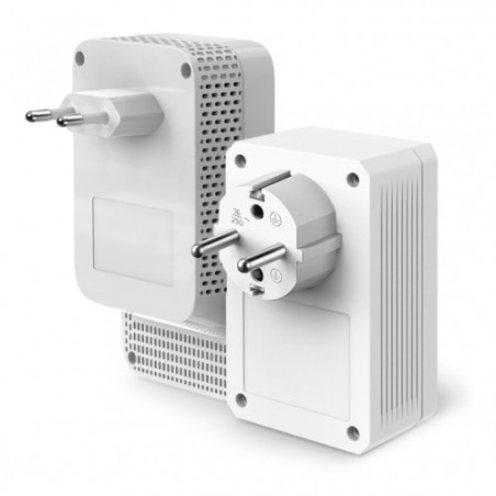 25379-TP-LINK TL-WPA7617 KIT adaptador de red PowerLine 1200 Mbit/s Ethernet Wifi Blanco