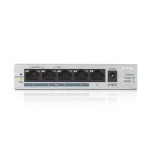 25397-Zyxel GS1005HP No administrado Gigabit Ethernet (10/100/1000) Energia sobre Ethernet (PoE) Plata