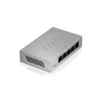Zyxel GS1200-5 Gestionado Gigabit Ethernet (10/100/1000) Plata