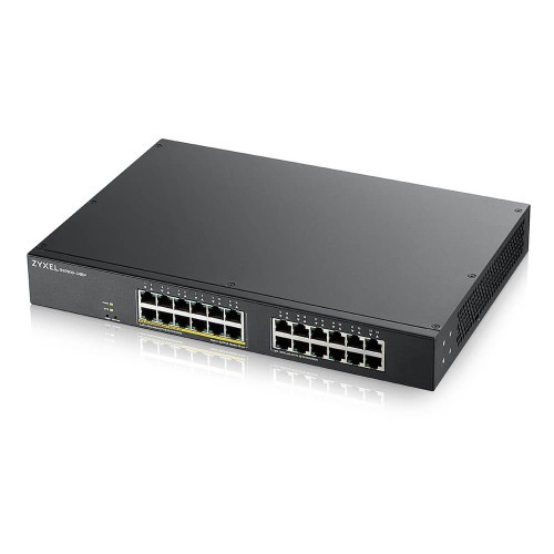 25403-Zyxel GS1900-24EP Gestionado L2 Gigabit Ethernet (10/100/1000) Energia sobre Ethernet (PoE) Negro