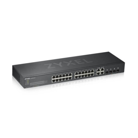 Zyxel GS1920-24V2 Gestionado Gigabit Ethernet (10/100/1000) Negro