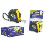 FLEXOMETRO CON CARCASA REFORZADA 5 METROS X 25 MM. BISMARK 326131