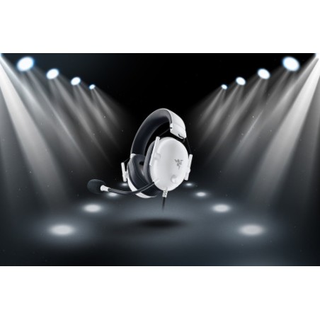 25449-Razer BlackShark V2 X Auriculares Alambrico Diadema Juego Blanco