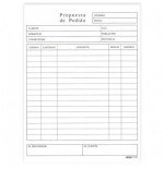 2545-TALONARIO PEDIDOS 1/4 NATURAL CATALAN DUPLICADO (74402C) INGRAF 350348