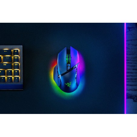 25482-Razer Basilisk V3 Pro raton mano derecha RF Wireless + Bluetooth + USB Type-C Optico 30000 DPI
