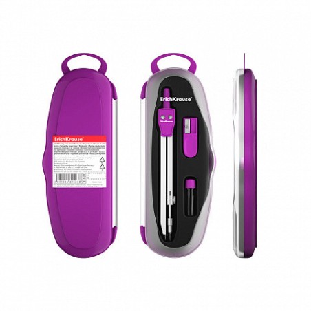 25513-SET COMPAS SCHOOL CON ACCESORIOS ERICH KRAUSE 31527