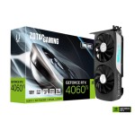 VGA ZOTAC RTX 4060 TI 16GB TWIN EDGE,NV,RTX4060TI,GDDR6,16GB,128BIT,HDMI+3DP,2 VENTILADORES (ZT-D40620E-10M)