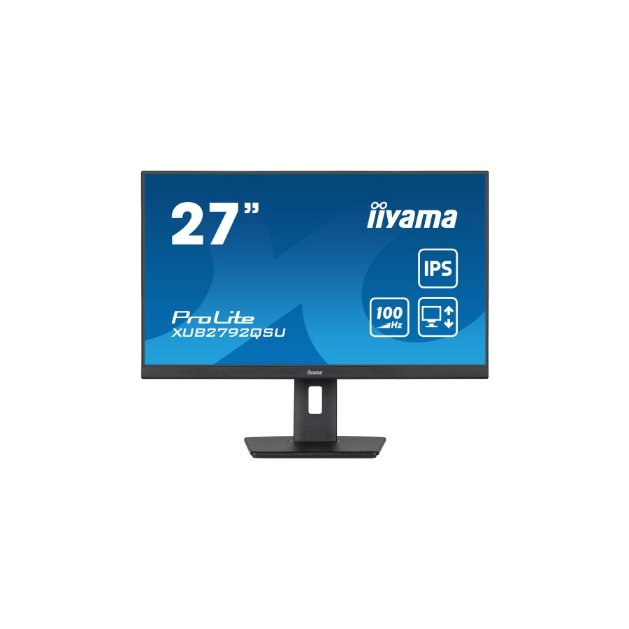 25619-iiyama ProLite pantalla para PC 68,6 cm (27") 2560 x 1440 Pixeles Full HD LED Negro