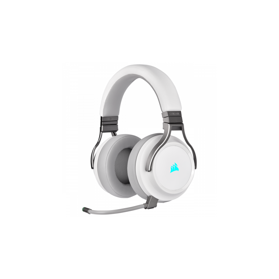 Corsair Virtuoso RGB Auriculares Diadema Conector de 3,5 mm USB tipo A Blanco