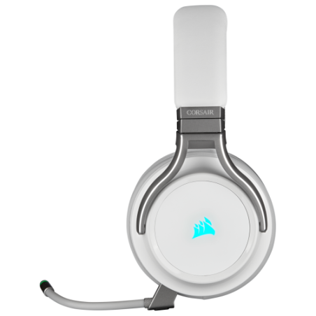 Corsair Virtuoso RGB Auriculares Diadema Conector de 3,5 mm USB tipo A Blanco