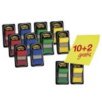 25670-PACK 10+2 MARCADORES INDEX 25,4X43,2MM COLORES SURTIDOS 680P10+2 POST-IT 7000081628