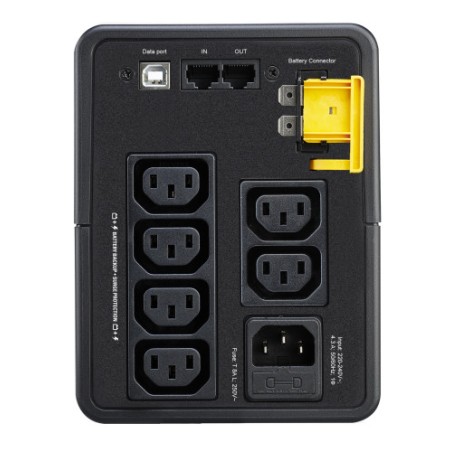 25735-APC BX950MI sistema de alimentacion ininterrumpida (UPS) Linea interactiva 0,95 kVA 520 W 6 salidas AC