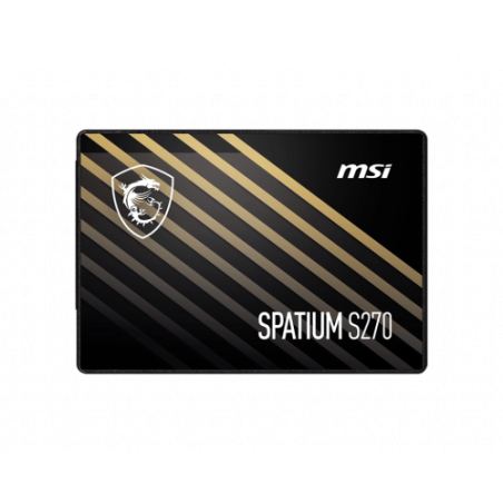 25747-MSI SPATIUM S270 SATA 2.5 240GB unidad de estado solido 2.5" Serial ATA III 3D NAND