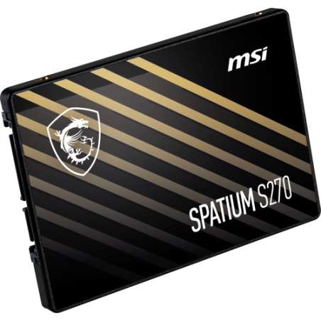 25749-MSI SPATIUM S270 SATA 2.5 480GB unidad de estado solido 2.5" Serial ATA III 3D NAND