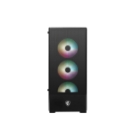 25774-MSI MAG FORGE 112R carcasa de ordenador Midi Tower Negro, Transparente