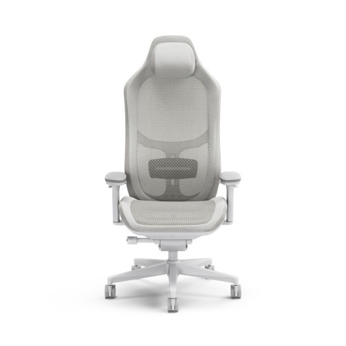 25780-Fractal Design FD-CH-RE1M-02 silla para videojuegos Silla para videojuegos de PC Asiento acolchado Blanco