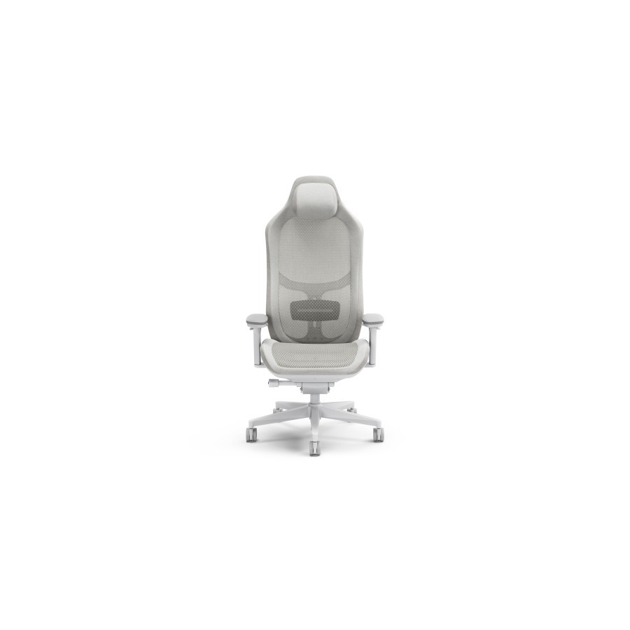 25780-Fractal Design FD-CH-RE1M-02 silla para videojuegos Silla para videojuegos de PC Asiento acolchado Blanco
