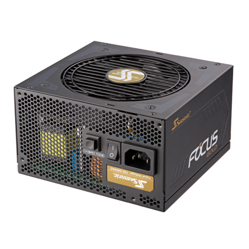Seasonic Focus Gold 650 unidad de fuente de alimentacion 650 W 20+4 pin ATX ATX Negro