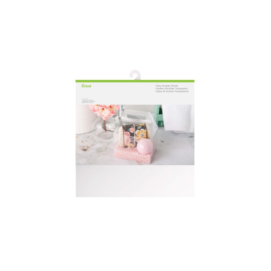 25889-Cricut 2003600 suministro para maquinas de corte para bricolaje Hoja de acetato