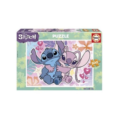 25956-CAJA PUZZLE 300 STITCH EDUCA BORRAS 19964