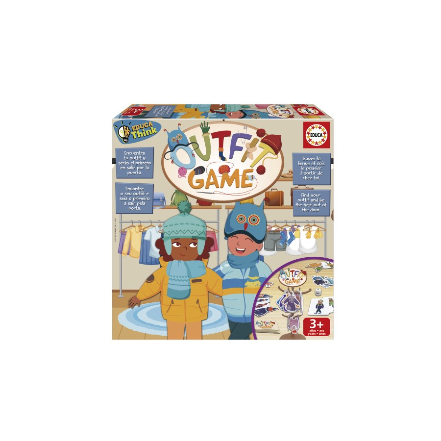 25960-CAJA JUEGO CREA OUTFIT (COL. EDUCA THINK) EDUCA BORRAS 20138
