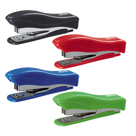 25962-GRAPADORA PETRUS LILIPUT 200 RECYCLE + 1 CAJA GRAPAS 23/6 - 200 COLORES SURTIDOS (ROJO, AZUL, VERDE, NEGRO) PETRUS