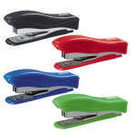 25962-GRAPADORA PETRUS LILIPUT 200 RECYCLE + 1 CAJA GRAPAS 23/6 - 200 COLORES SURTIDOS (ROJO, AZUL, VERDE, NEGRO) PETRUS