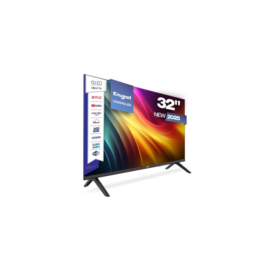 26011-TV QLED 32"-TDT2 - HD -SMARTV VIDAA NETFLIX/AMAZON. MODO HOSPITALITY