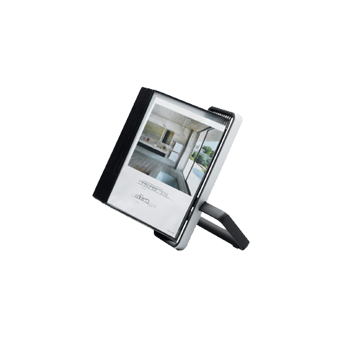 CLASIFICADOR DE MESA VEO CON 10 FUNDAS PP A4 NEGRO TARIFOLD 744107