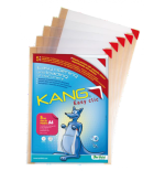 2605-PACK DE 5 FUNDA ADHESIVA REPOSCIONABLE KANG EASY CLIC A4 VERTICAL/HORIZONTAL TARIFOLD 194770