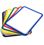 2608-PACK DE 2 MARCO ADHESIVO MAGNETO A4 CON CIERRE MAGNETICO PLATA TARIFOLD 194950