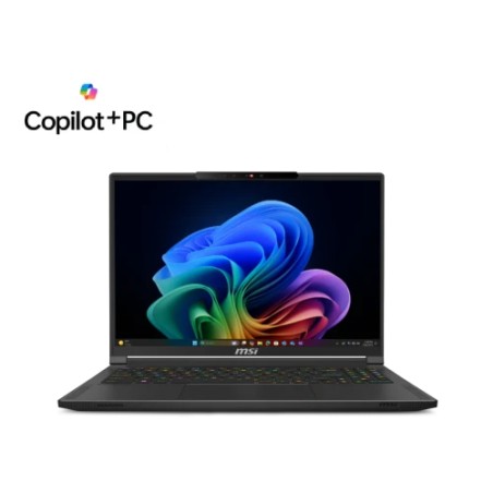 26092-MSI PORTATIL STEALTH A16 AI+ A3XWIG-061ES. 16"  (2560 X 1600) OLED, 240HZ. AMD RYZEN AI 9 HX 370. NVIDIA GEFORCE R