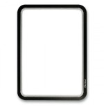 2611-PACK DE 2 MARCO ADHESIVO MAGNETO A4 CON CIERRE MAGNETICO NEGRO TARIFOLD 194957