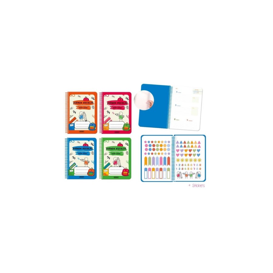 26116-AGENDA ESCOLAR 2025-2026 BACK TO SCHOOL 4o SEMANA VISTA TAPA POLIPROPILENO INGRAF 333352