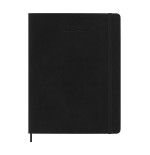 26139-AGENDA 18M 2025-2026 SEMANAL XL (19 X 25 CM) NEGRA TAPA BLANDA MOLESKINE DSB18WN4Y26