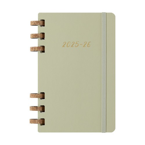 26159-AGENDA 12M 2026 ESPIRAL ACADEMICA L (13 X 21 CM) KIWI TAPA DURA MOLESKINE DHSPK5212AMWH3Y26