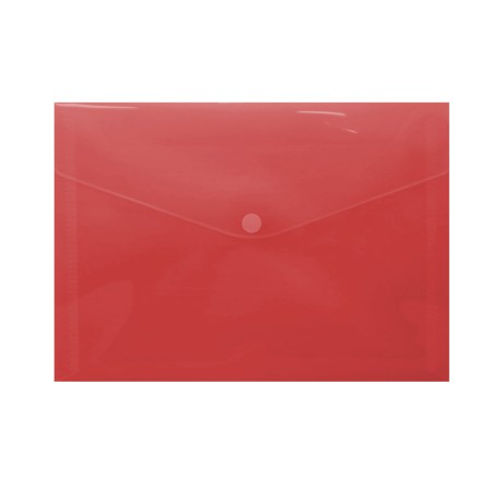 26220-SOBRE PORTADOCUMENTOS CON VELCRO A4 ROJO POLIPROPILENO INGRAF 332732