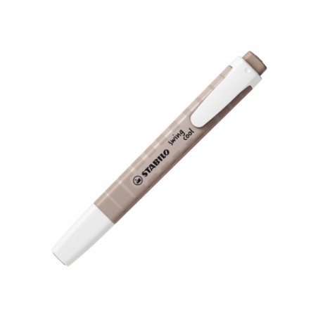 26261-MARCADOR FLUORESCENTE SWING COOL NATURE TRAZO 1/4MM. GRIS CALIDO STABILO 275/193