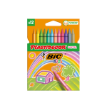 26275-ESTUCHE 12 CERAS DE COLORES PASTEL PLASTIDECOR PASTEL BIC 9339613