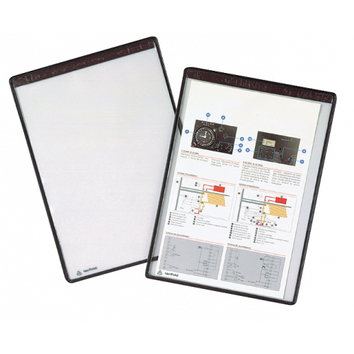 2630-PACK DE 5 FUNDAS MAGNETICA CON MARCO NEGRO TARIFOLD 194607