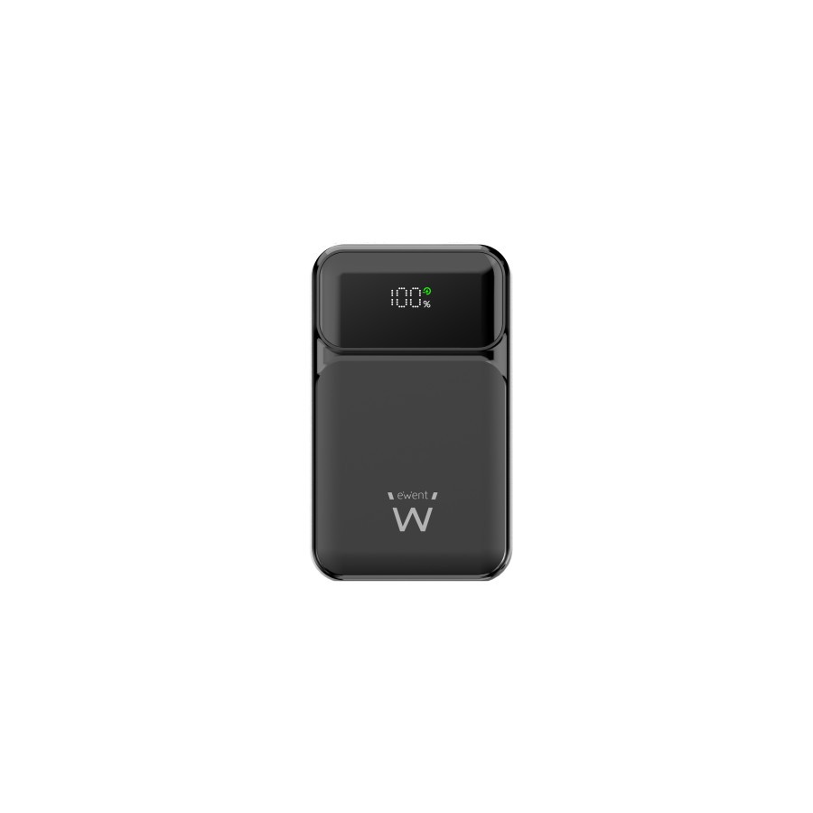 26313-Ewent Power Bank de 65W y 20,000 mAh - Bateria Externa de Carga Rapida con Entrada y Salida USB-C